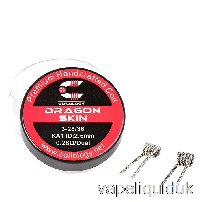 Coilology Performance Prebuilt Coils Dragon Skin - 0.28ohm KA1 Vape Liquid